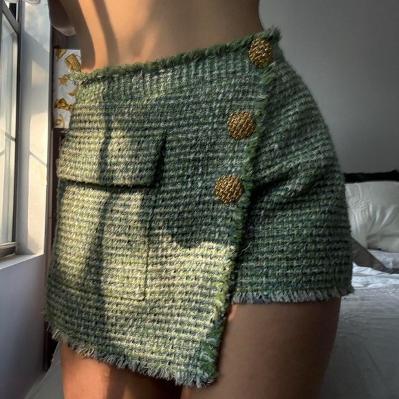 Self Portrait Skort Size 2 In Excellent Condition - Picture 1 of 7